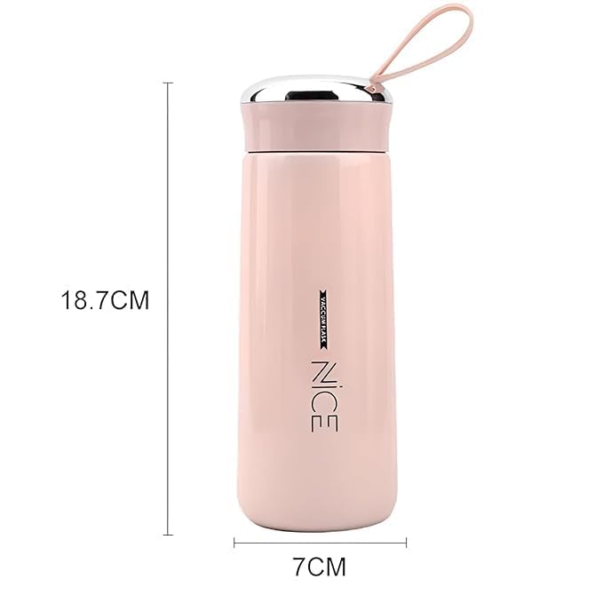 "NICE" Vacuum Insulated Thermos Bottle – 350ml | Assorted Colors