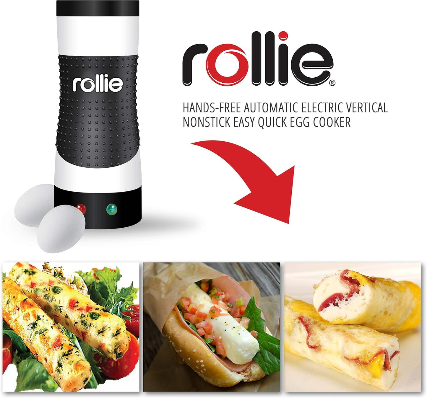 Egg Roll Maker – Automatic Vertical Egg Cooker for Easy Breakfast