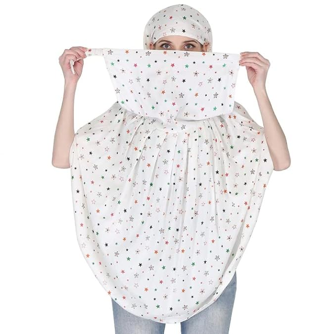 Scarfy Anti Pollution half face Scarf UV Sun Rays Protection Reyon Cotton Mask for Women