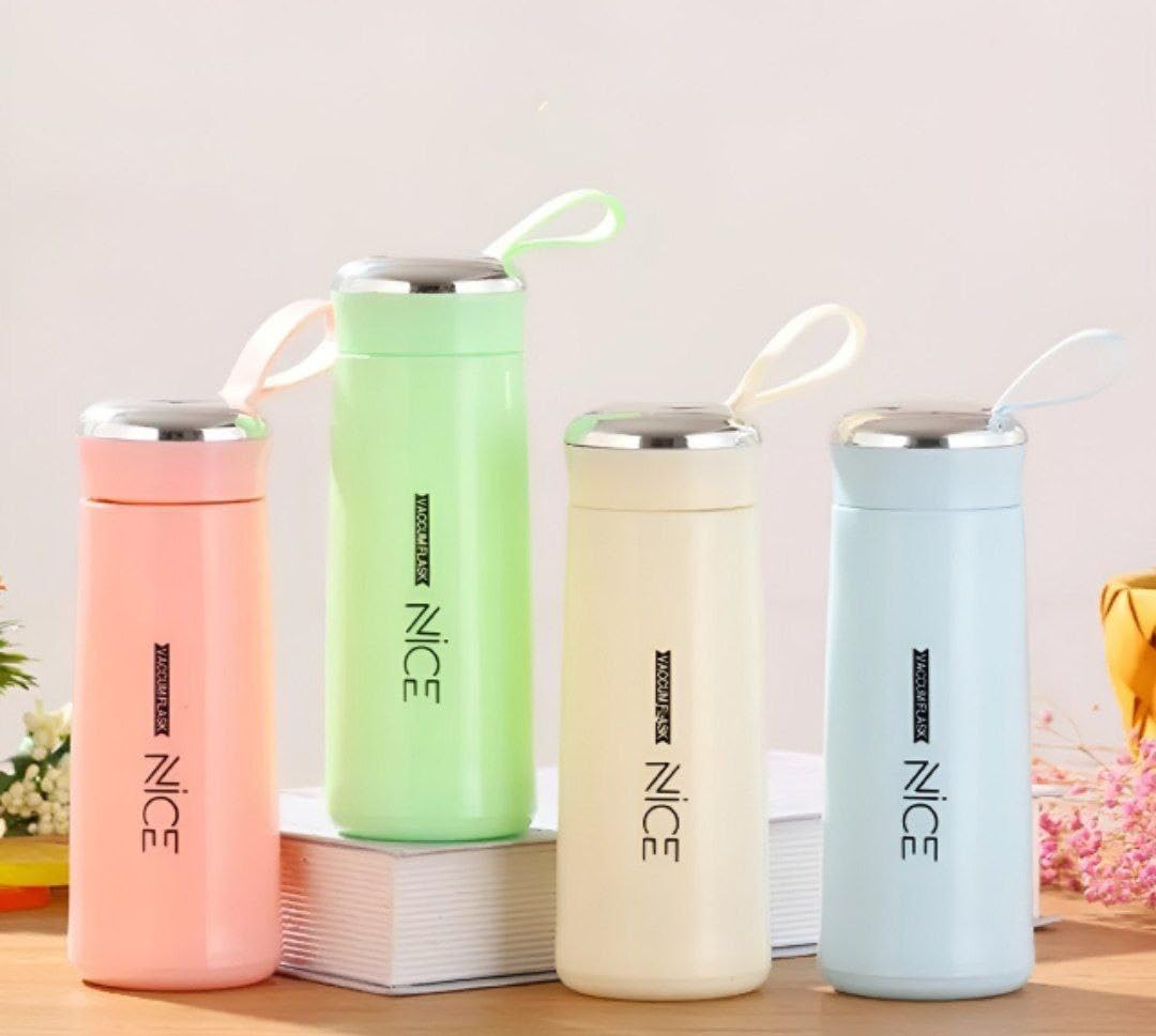 "NICE" Vacuum Insulated Thermos Bottle – 350ml | Assorted Colors