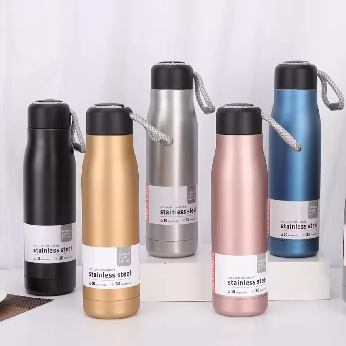 Sports Vacuum Bottle – Double Wall Stainless Steel | Leakproof & Stylish