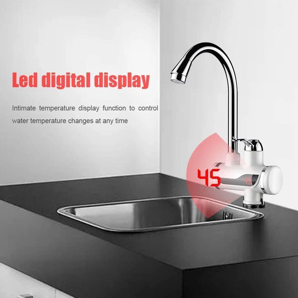 Instant Electric Hot Water Faucet with LED Display – Fast Heating Tap for Kitchen & Bathroom