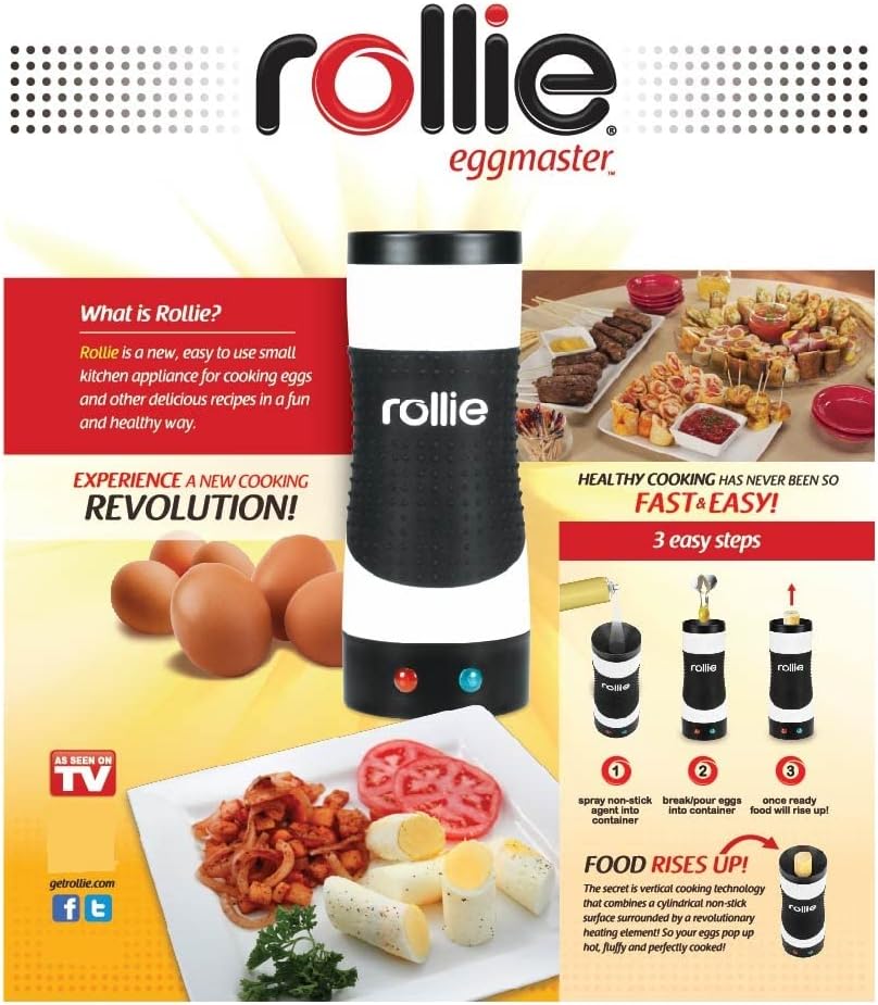 Egg Roll Maker – Automatic Vertical Egg Cooker for Easy Breakfast