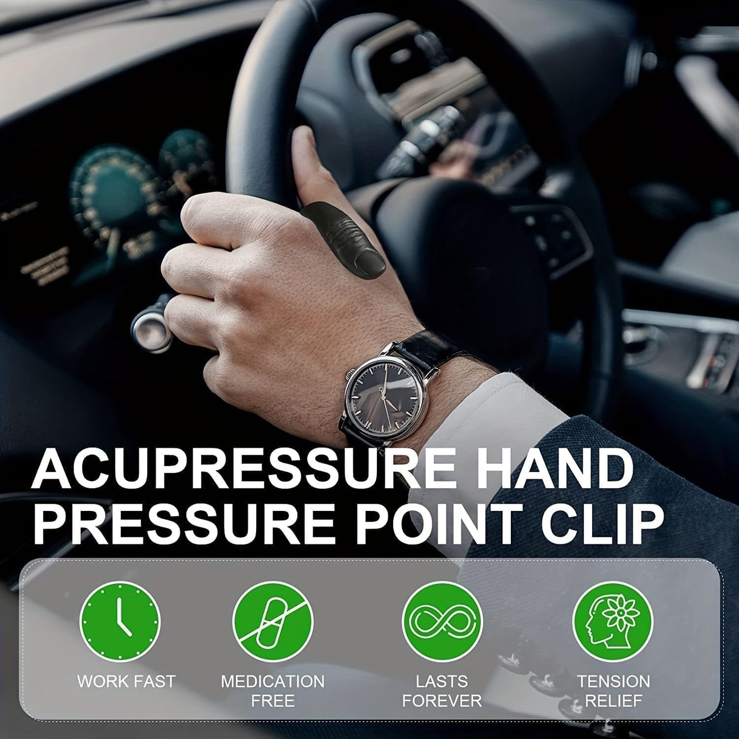 Acupressure Anti-Snoring Clip – Thumb Sleep Aid for Instant Snore Relief | Non-Invasive & Drug-Free Solution (Pack of 1)