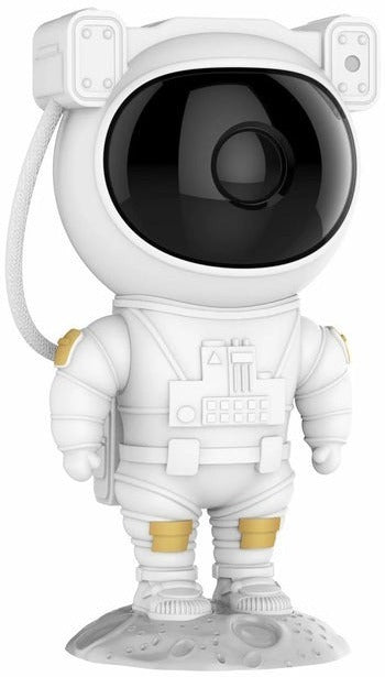 Astronaut Galaxy Star Projector – 360° Adjustable Nebula Night Light with Remote Control, White