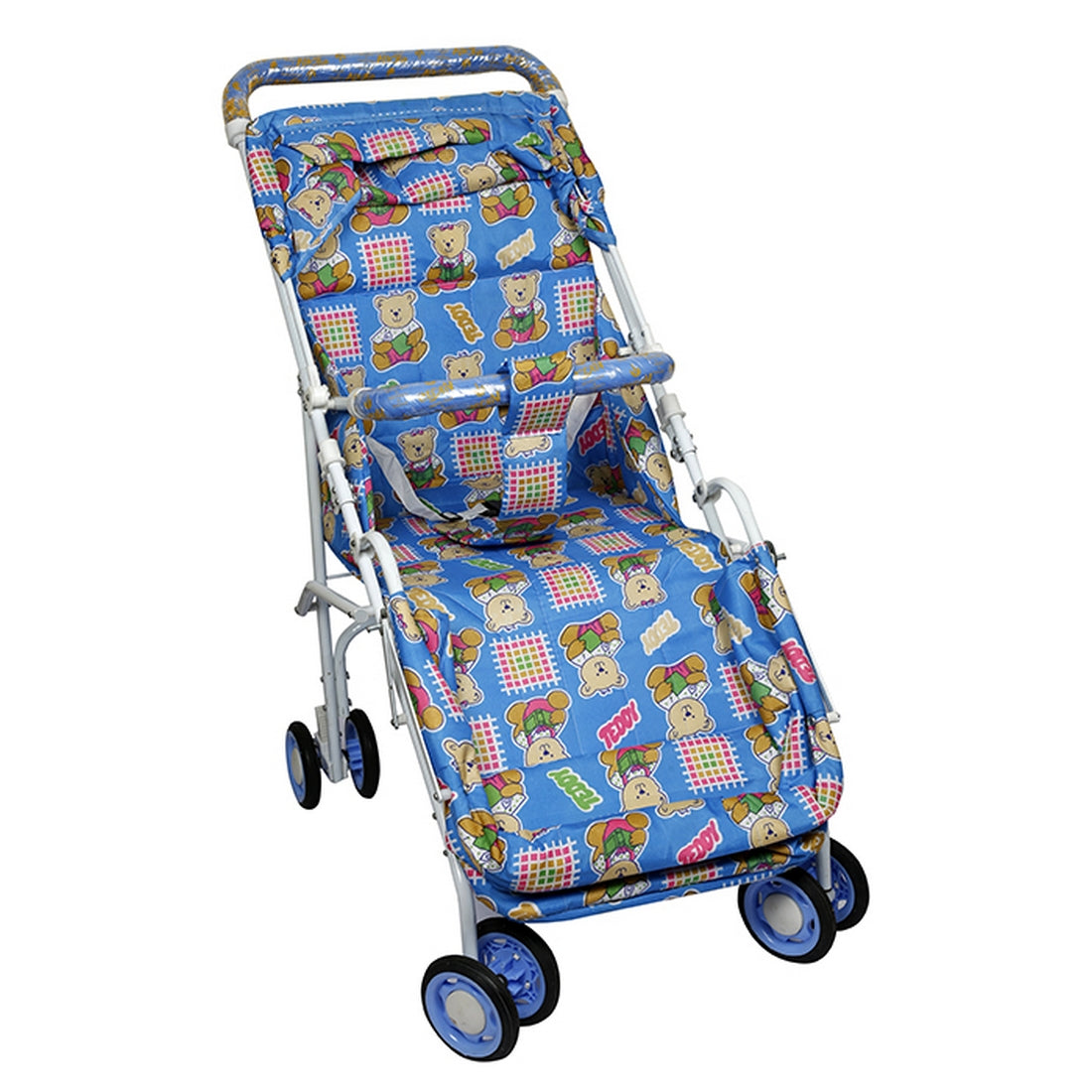Shishu Baby Stroller with Adjustable Canopy and Storage Basket