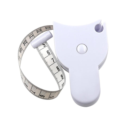 Body Measuring Tape | Retractable Tape with Locking Button for Body, Waist & Fitness Measurements (Pack of 1)