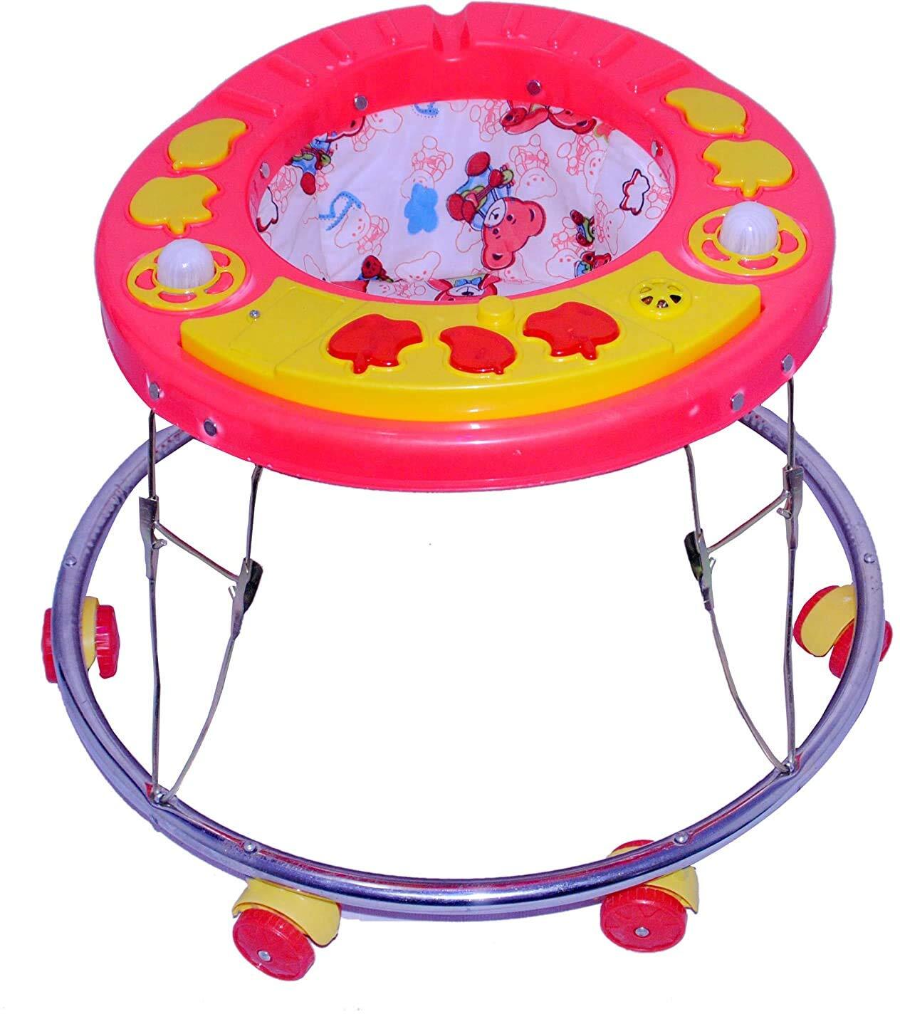 Shishu Musical 2-in-1 Baby Walker – Activity & Learning Walker
