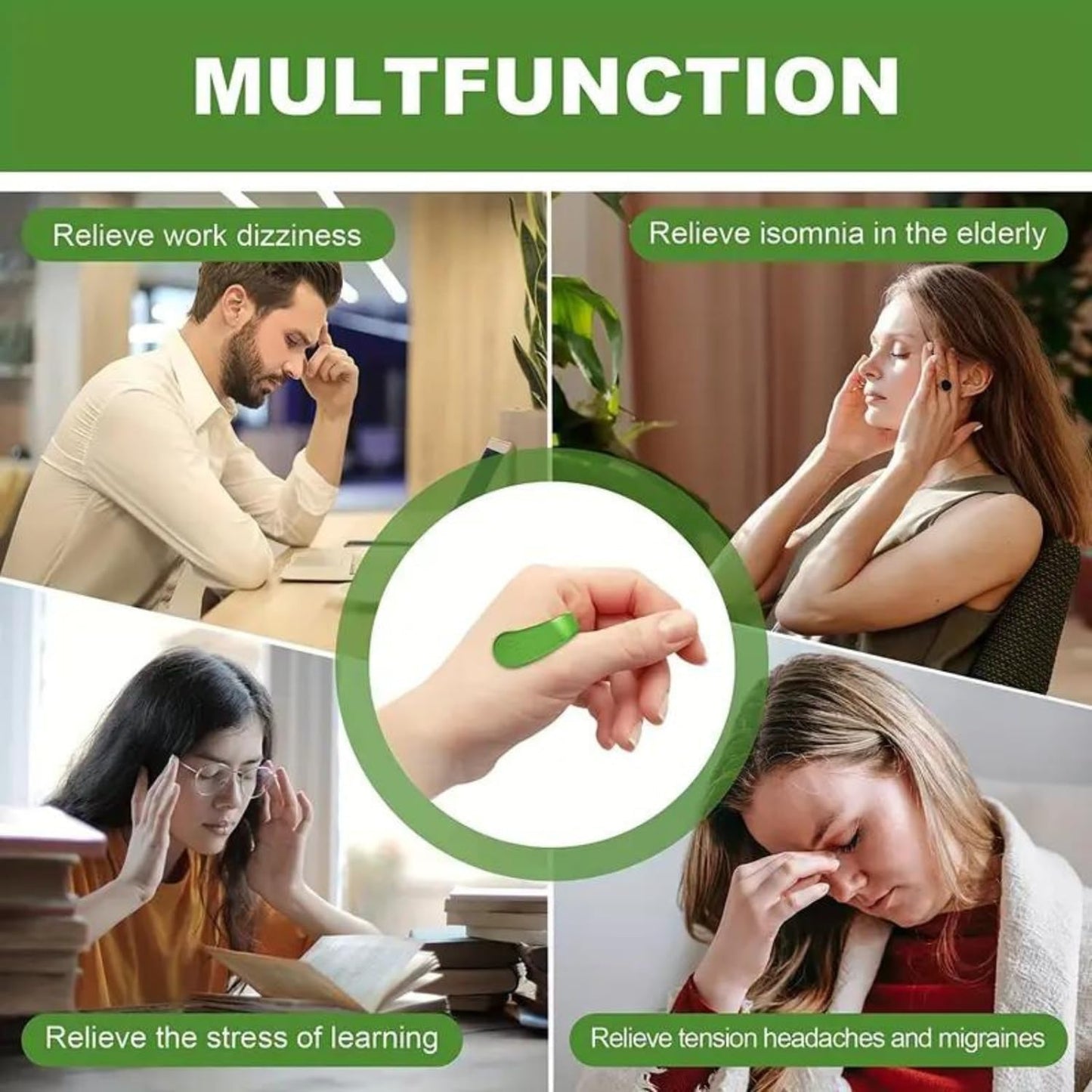 Acupressure Anti-Snoring Clip – Thumb Sleep Aid for Instant Snore Relief | Non-Invasive & Drug-Free Solution (Pack of 1)