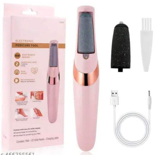 Electric Pedicure Foot Care Tool – Rechargeable Callus Remover | Smooth Feet at Home