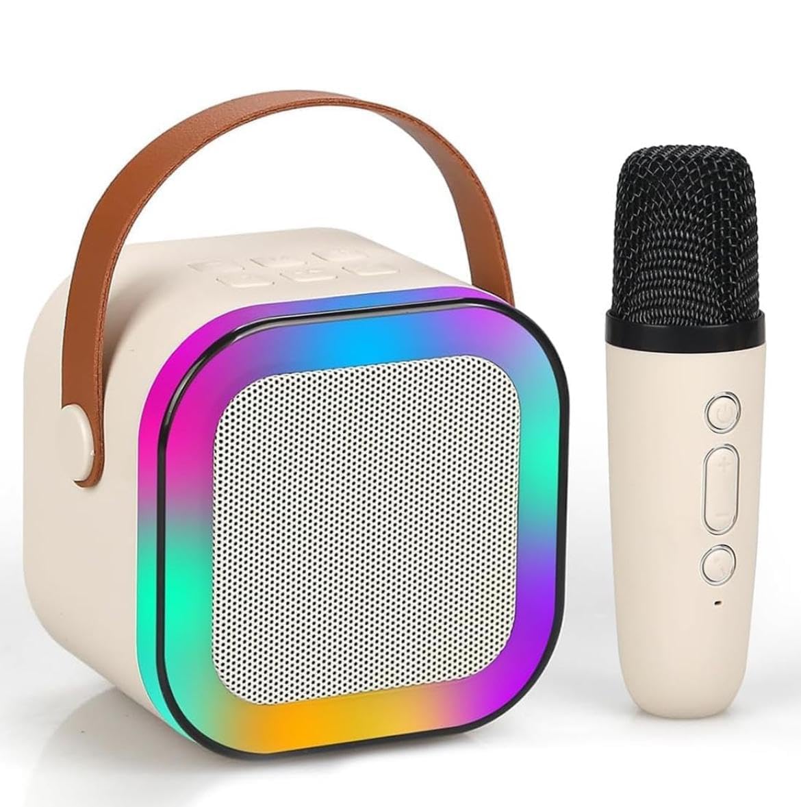 K12 Bluetooth Wireless Speaker | Portable Mini Bass Speaker with LED & FM