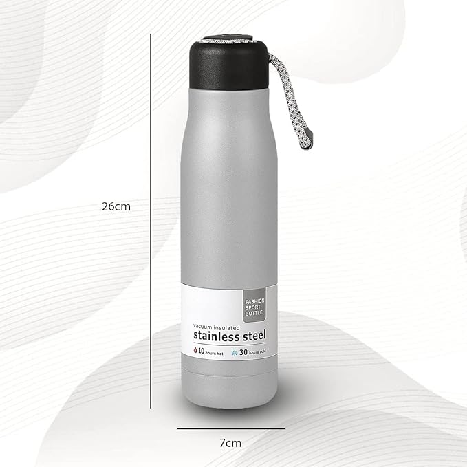 Sports Vacuum Bottle – Double Wall Stainless Steel | Leakproof & Stylish