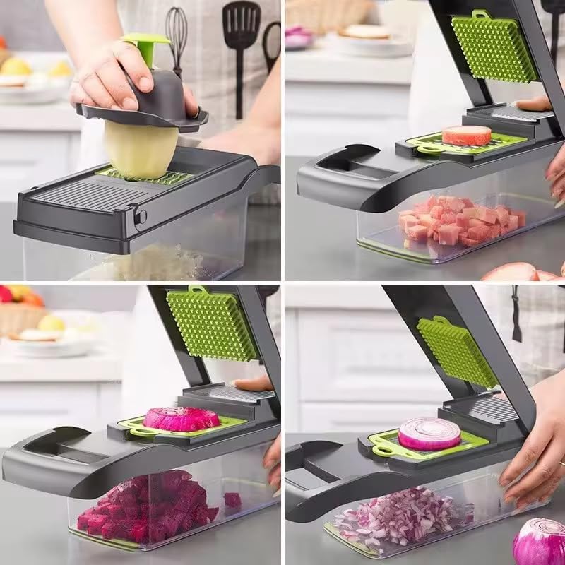 Vegetable Chopper – Multifunctional Kitchen Cutter & Slicer for Fast Food Prep