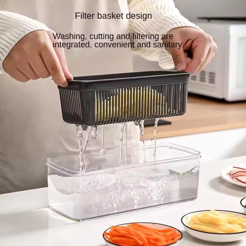 Vegetable Chopper – Multifunctional Kitchen Cutter & Slicer for Fast Food Prep