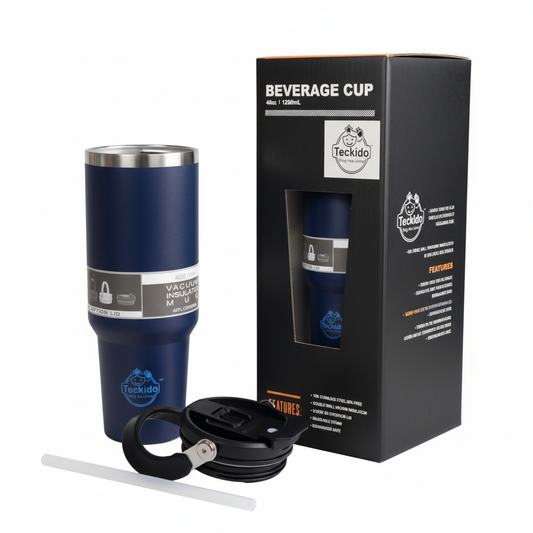 Water Tumbler – 1200ML (40oz) Large Capacity Drinking Bottle for Home, Gym, Office & Travel (Assorted Color, 1 Piece)