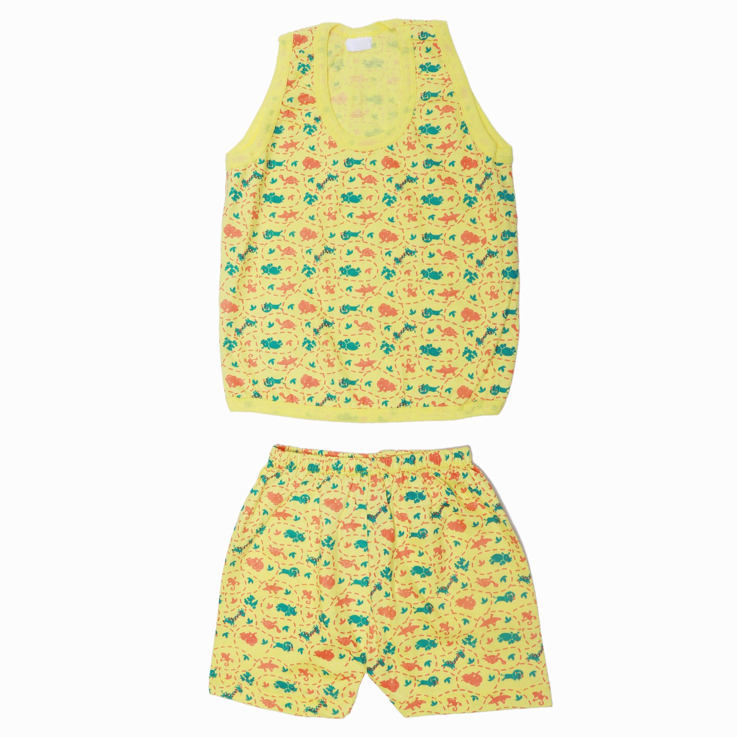 KIDS SELEEVELESS VEST WITH SHORTS SET (PACK OF 3)