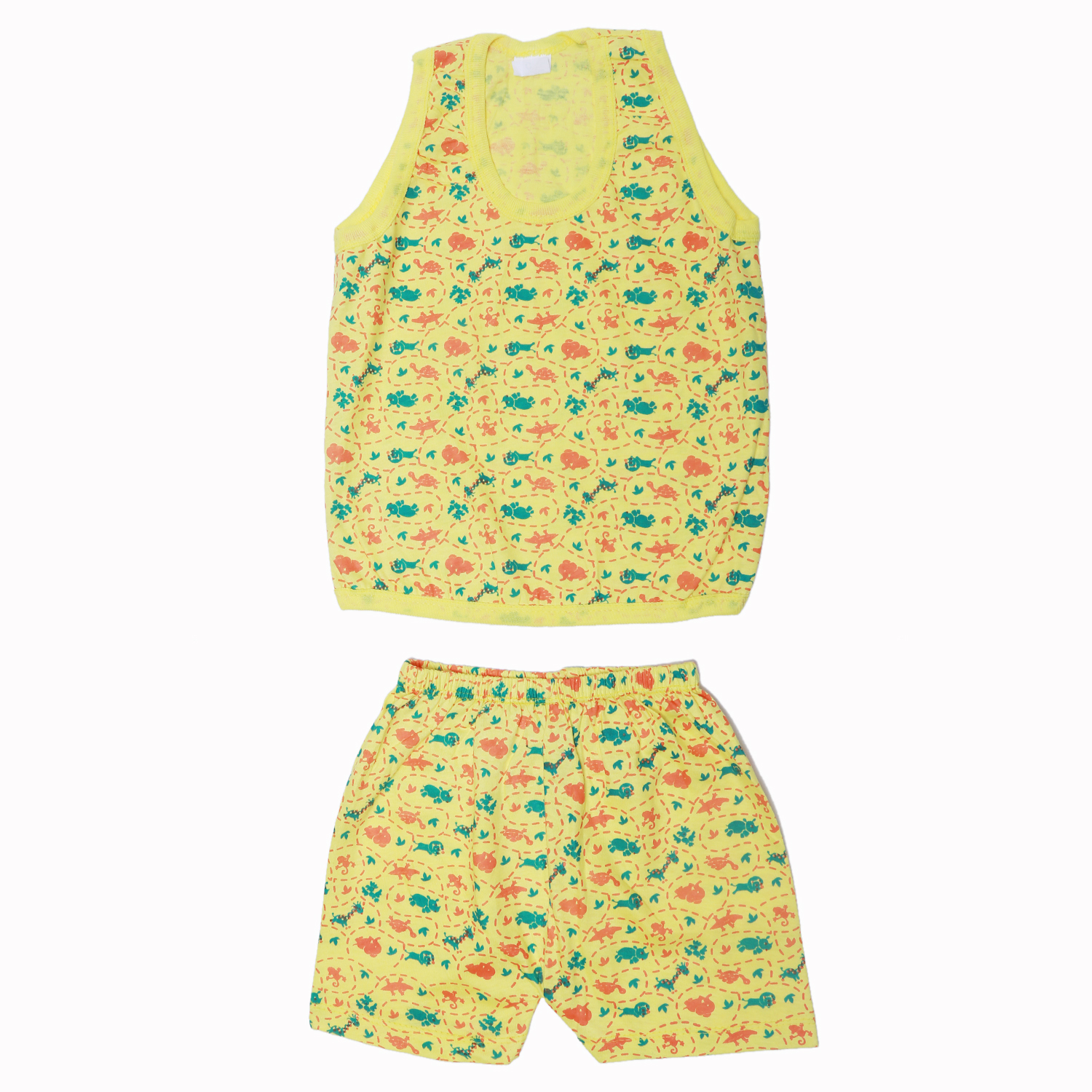 KIDS SELEEVELESS VEST WITH SHORTS SET (PACK OF 3)