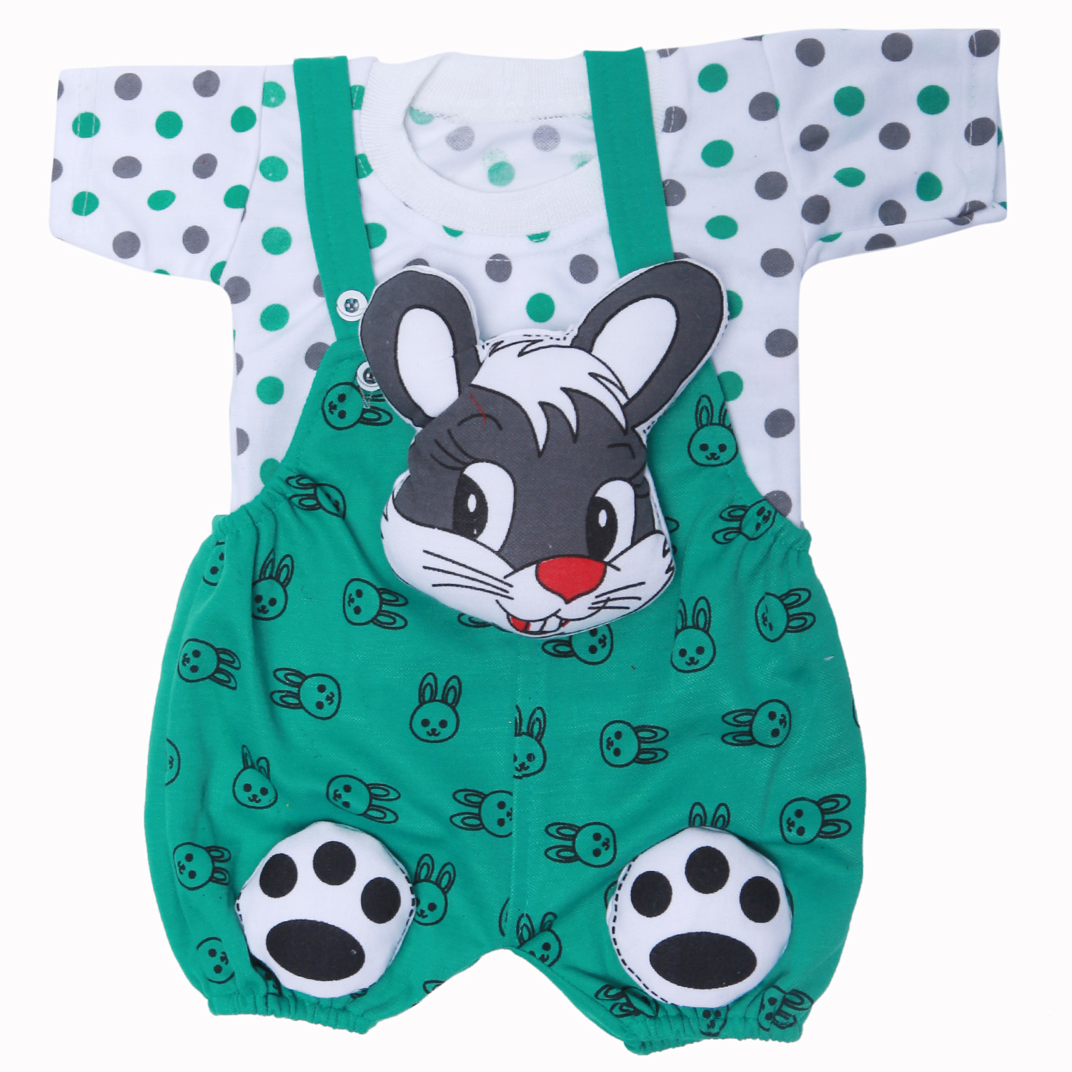 KIDS CAT DUNGAREE (PACK OF 2)