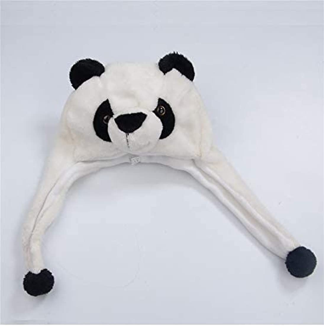 KIDS CUTE PANDA FUR CAP (PACK OF 1)