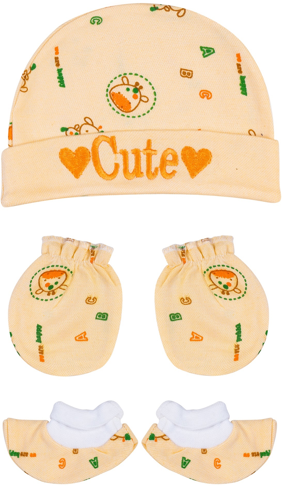 INFENT NEW BORN MITTEN SET (PACK OF 3)