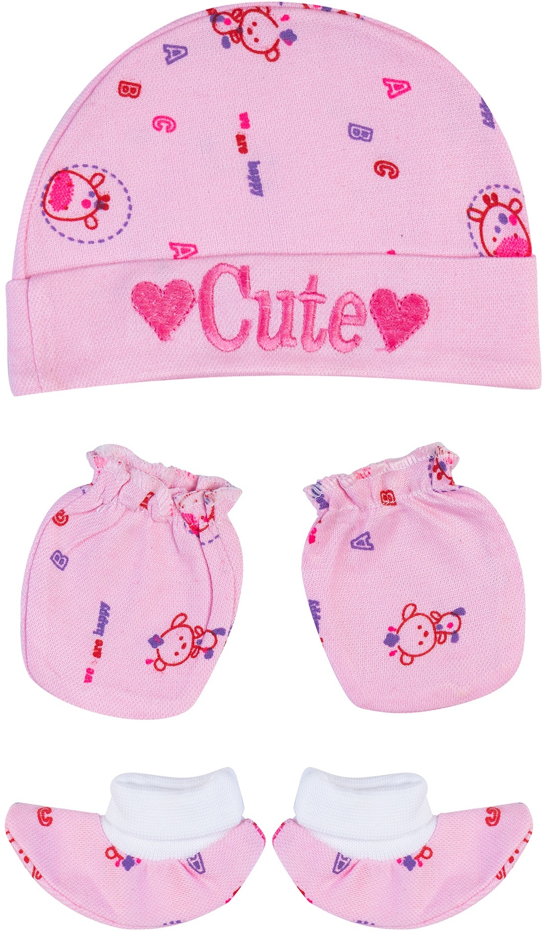  INFENT NEW BORN MITTEN SET (PACK OF 3)