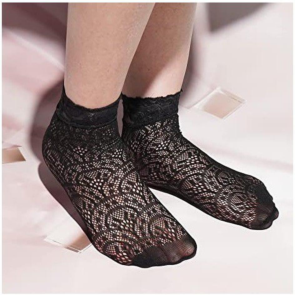 FRILL DESIGN SOCKS ANKLE LENGTH (PACK OF 6)